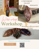 Wire Wrap Class (beginner): Pendant - 2 hours