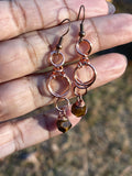 Tigers Eye Earrings