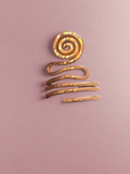 Copper Hammered Goddess Rings