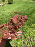 Copper Pig Center Piece